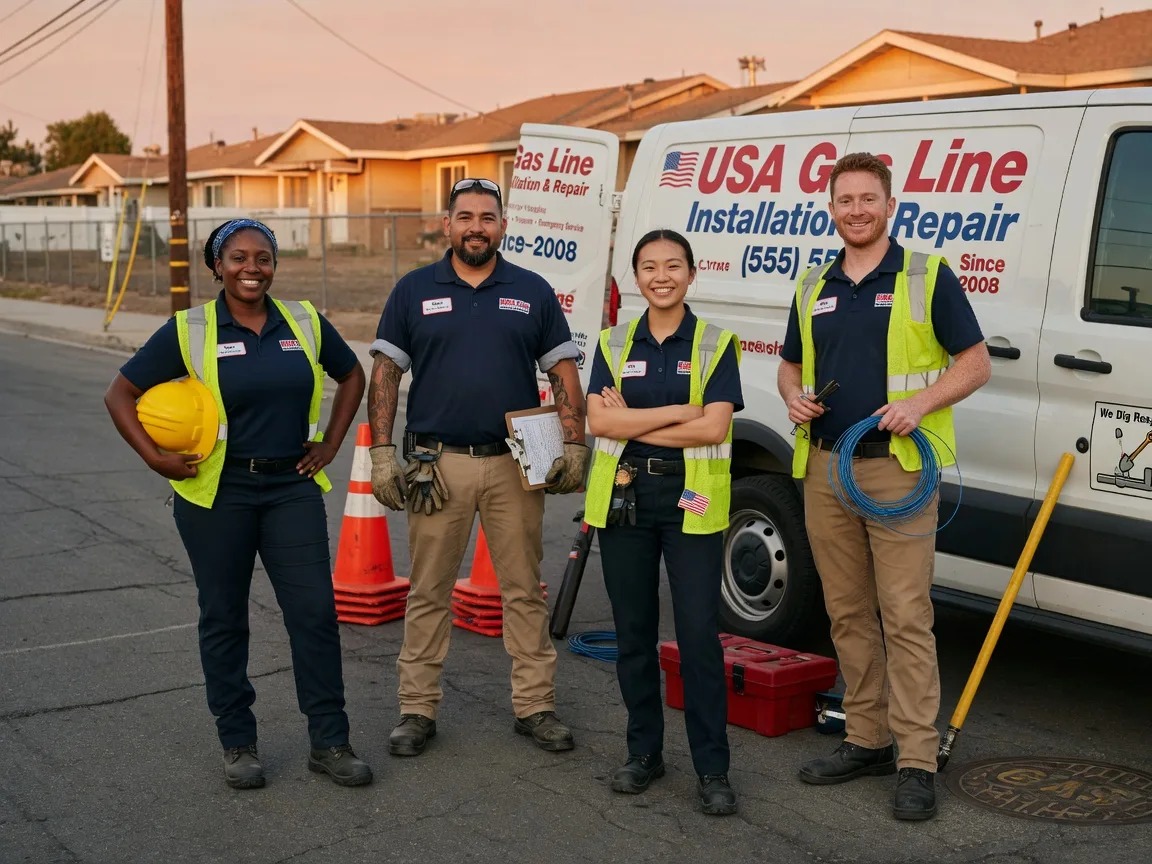 Gas Line Installation company in Hanover, IL