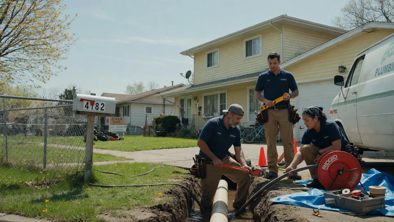 Gas Line Repair in Hanover, IL near me